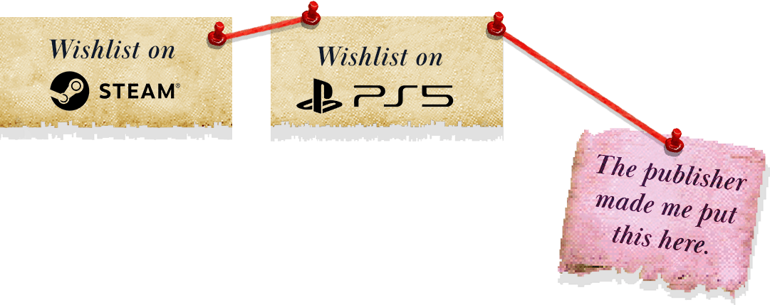Wishlist and publisher note